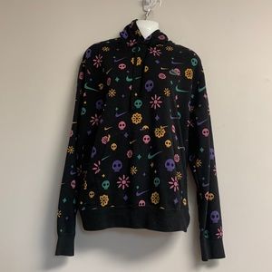 Nike Day of the Dead Pull Over Hoodie size Small NWOT